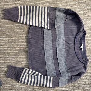 Ole & Hali Textured Long sleeve top